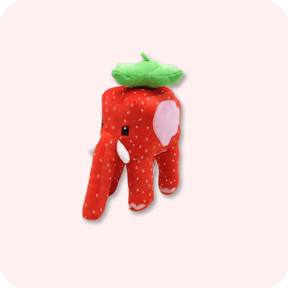 Strawberry Elephant Plush Strawberry Elephant Plush